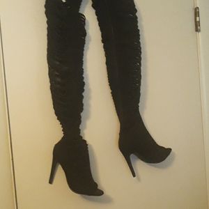 Knee high boots